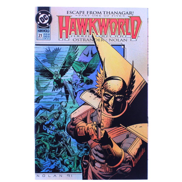Hawkworld #21 (DC Comics 1992) | Escape from Thanagar! | Teil 1 von 5 | Ostrander/Nolan | Neuwertig
